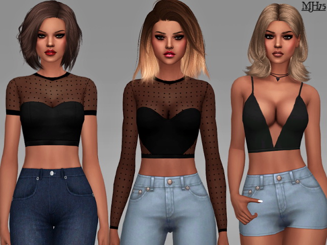 Sims 4 Truly Tops by Margeh75 at Sims Addictions