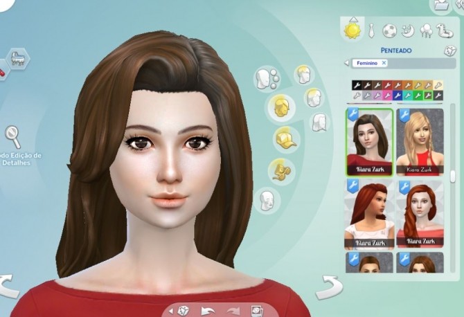 Sims 4 Caroline Hair at My Stuff