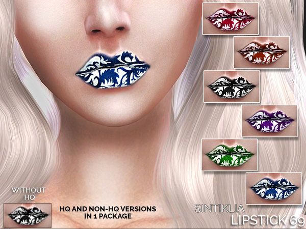 Sims 4 Lipstick 69 by Sintiklia at TSR