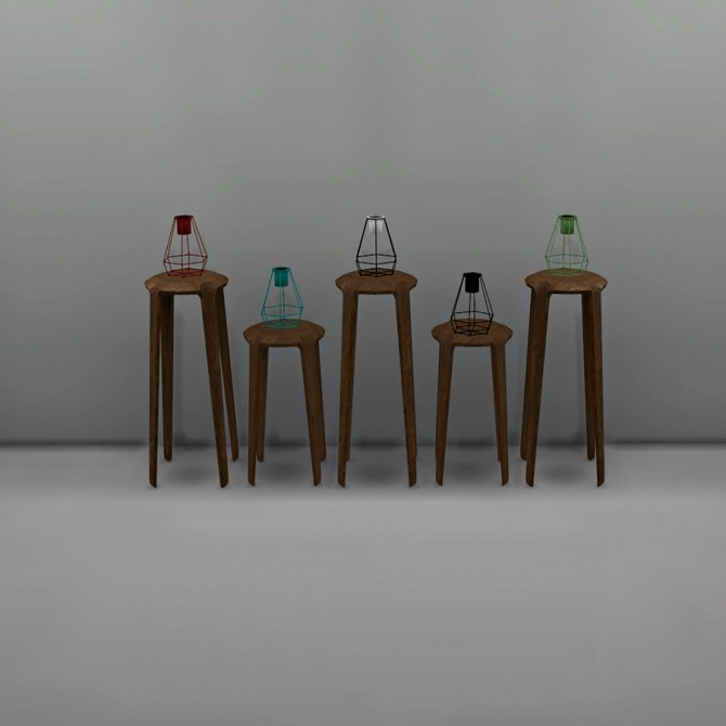 Sims 4 Candle Holder at Leo Sims