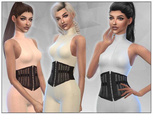 Sims 4 Eva Jumpsuit by Puresim at TSR
