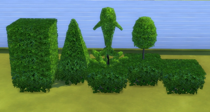 TheJim07's Hedges and Topiaries Set from TS2 conversion by BigUglyHag ...