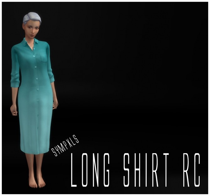Sims 4 Long Shirt RC by Sympxls at SimsWorkshop