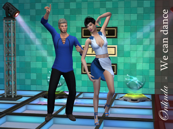 Sims 4 We can dance pose pack by StefaniaOnlinda at TSR