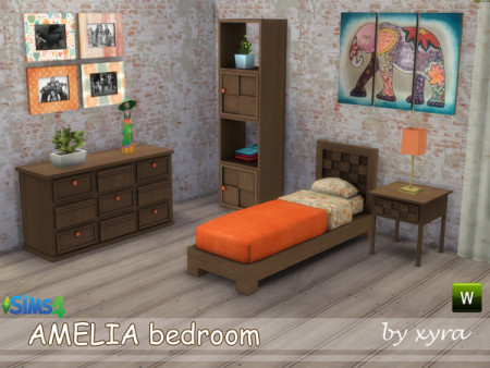 Amelia bedroom set by xyra33 at TSR