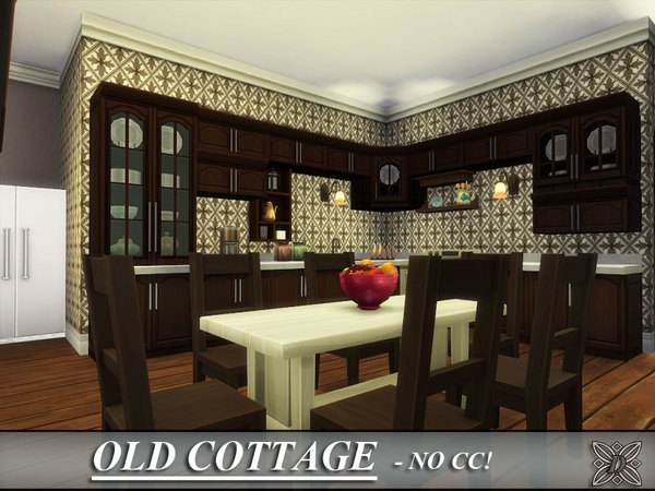 Sims 4 Old Cottage by Danuta720 at TSR