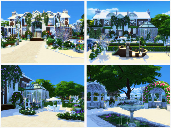 Sims 4 Cholidays in the Mansion by Danuta720 at TSR