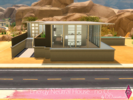 Energy Neutral House by ddcreations at TSR