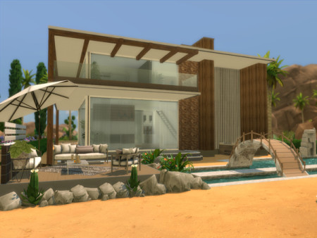 Modern Desert Home by Suzz86 at TSR » Sims 4 Updates