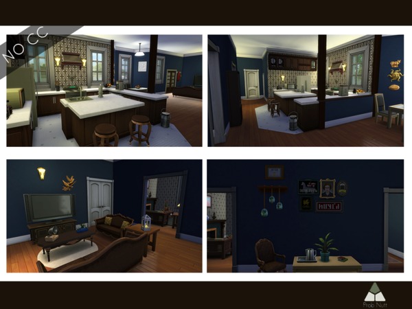 Sims 4 Country Mesquite Estate by ProbNutt at TSR