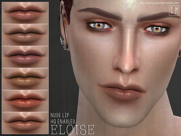 Sims 4 Eloise lips by Screaming Mustard at TSR