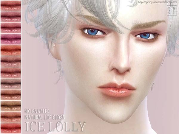 Sims 4 Ice Lolly Lip Gloss by Screaming Mustard at TSR