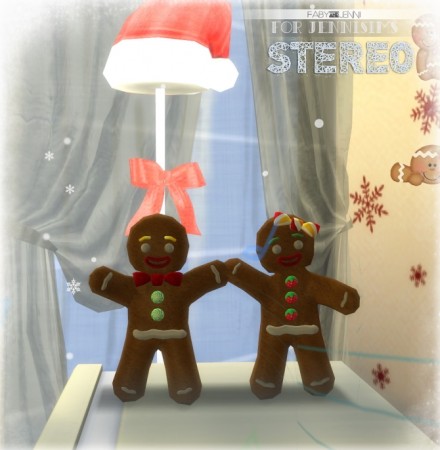 Stereo Christmas Gingerbread by Faby at Jenni Sims