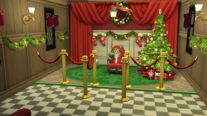 Sims 4 Santas Cove lot by Snowhaze at TSR