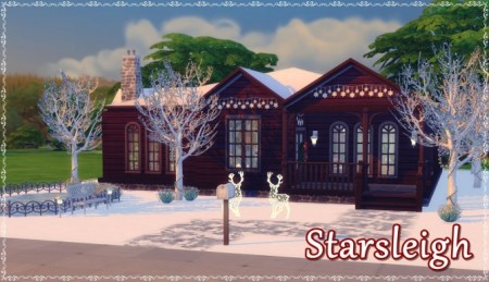StarSleigh house by isabellajasper at Mod The Sims