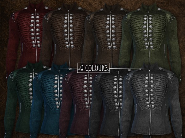 Sims 4 Granule Jacket by RemusSirion at TSR