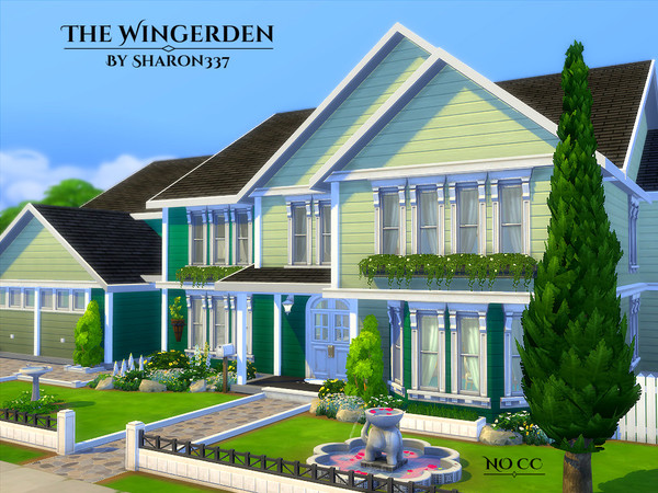 Sims 4 The Wingerden house by sharon337 at TSR