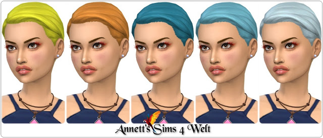 Sims 4 EA Hair Recolors at Annett’s Sims 4 Welt