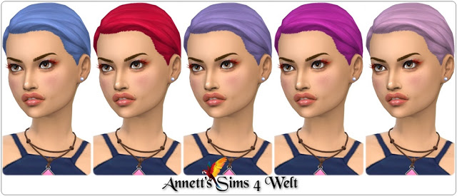 Sims 4 EA Hair Recolors at Annett’s Sims 4 Welt
