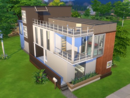 265 Swanson St NO CC house by kopipechan at Mod The Sims