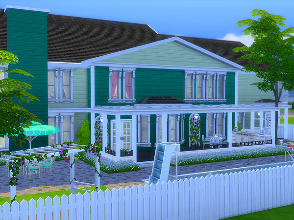 Sims 4 The Wingerden house by sharon337 at TSR