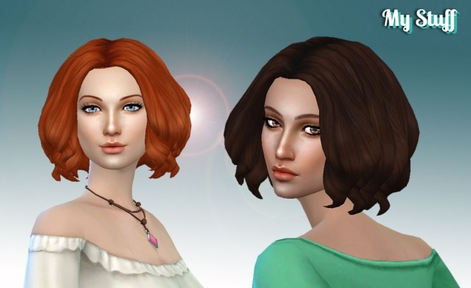 Sims 4 Confident Curls at My Stuff