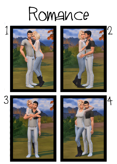 Sims 4 Romance poses at j e n n e h – SakuraLeon