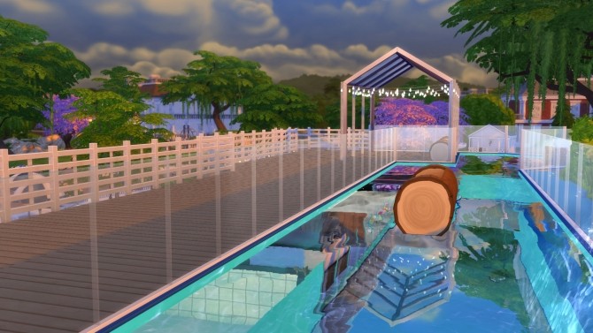 Sims 4 Log Falls Park by Snowhaze at Mod The Sims