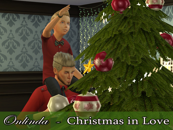 Sims 4 Christmas in Love Pose Pack by StefaniaOnlinda at TSR