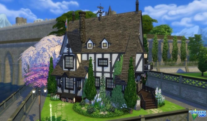 Sims 4 Louix IX house by Vanderetro at L’UniverSims