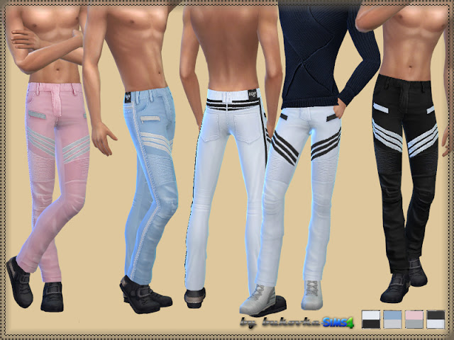 Sims 4 Stripe pants at Bukovka