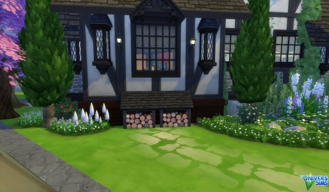 Sims 4 Louix IX house by Vanderetro at L’UniverSims