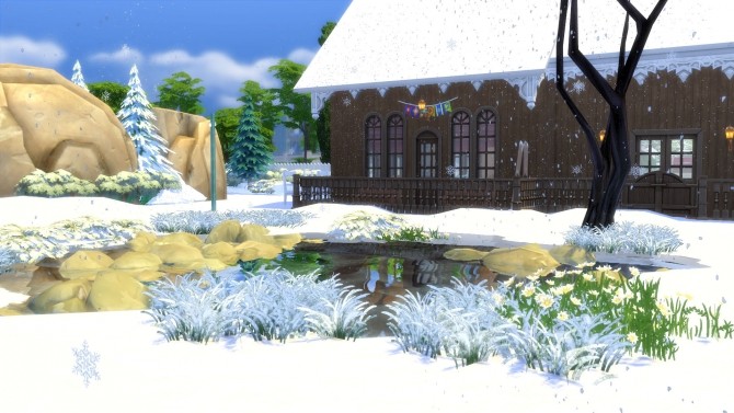Sims 4 Sledding Hill by Snowhaze at Mod The Sims