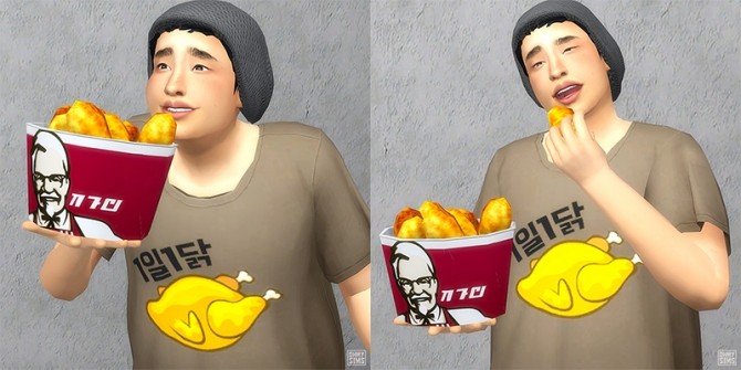 Sims 4 KFC Bucket by ohmysims at Mod The Sims