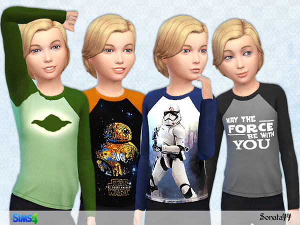 Sims 4 Star wars collection for boys by Sonata77 at TSR
