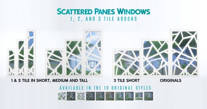 Sims 4 City Living Window and Door Addons by Peacemaker IC at Simsational Designs