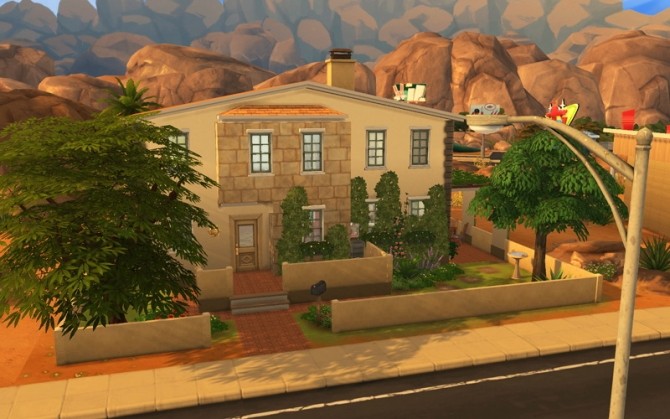 Sims 4 Valeria house by Flash at Sims Artists