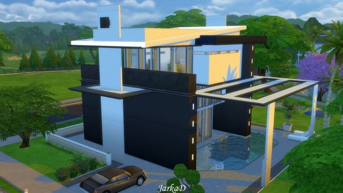 Sims 4 SANDREE villa at JarkaD Sims 4 Blog
