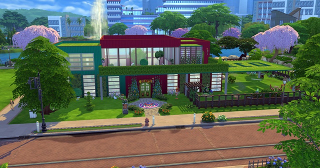 Sims 4 Eco modern house by Blackbeauty583 at Beauty Sims