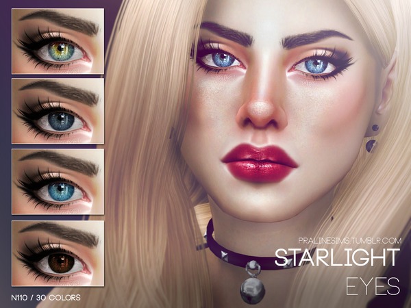 Sims 4 Starlight Eyes N110 by Pralinesims at TSR