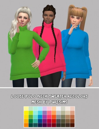 Sweater Recolors at Maimouth Sims4