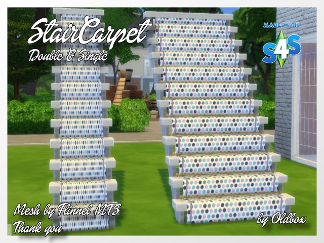 Sims 4 Stair carpet by Oldbox at All 4 Sims