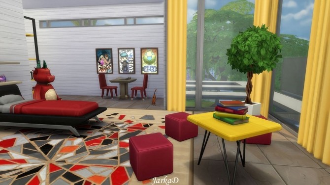 Sims 4 SANDREE villa at JarkaD Sims 4 Blog