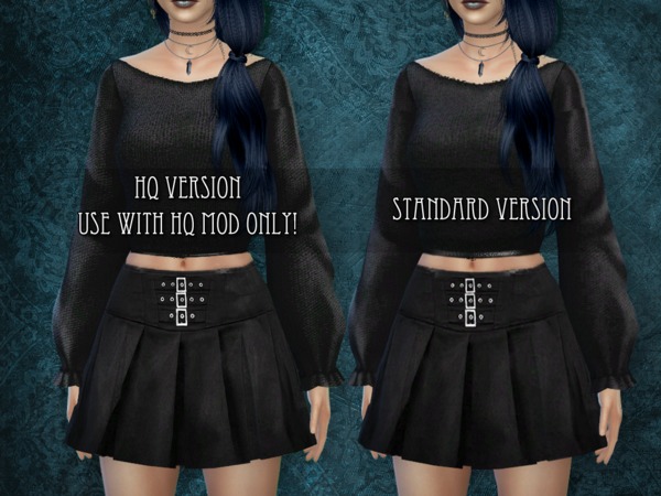 Sims 4 Reception skirt by RemusSirion at TSR