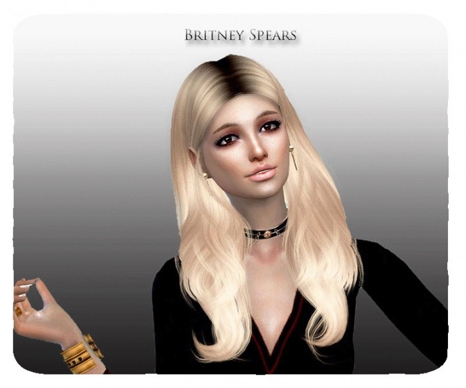 Sims 4 Britney Spears by Mich Utopia at Sims 4 Passions