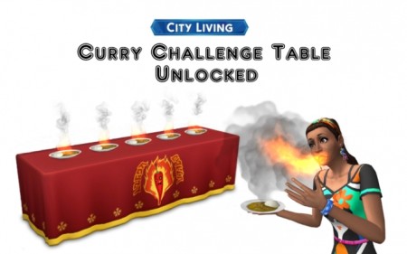City Living Curry Challenge Table by VentusMatt at Mod The Sims