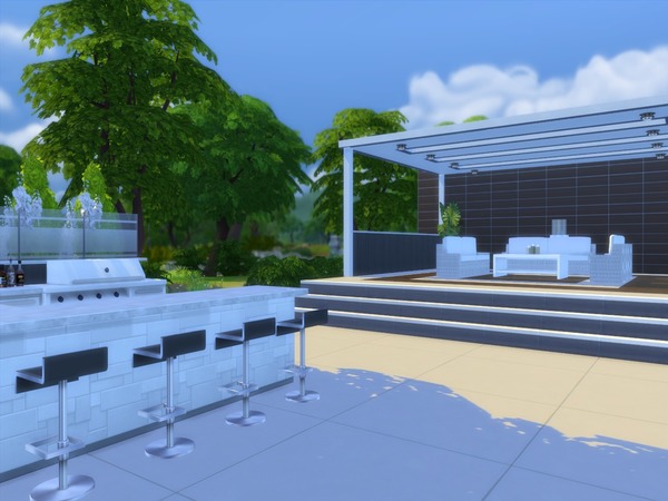 Sims 4 Modern Home Vitalia by Suzz86 at TSR