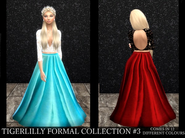 Sims 4 Formal Collection #3 by tigerlillyyyy at TSR