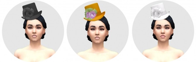 Sims 4 Victorian Womens Hat by Anni K at Historical Sims Life