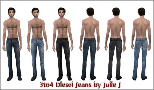 Sims 4 3to4 Jeans at Julietoon – Julie J